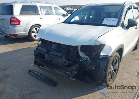 2025 Volkswagen Taos Se Black from USA, damaged, VIN 3VV3C7B23SM009885